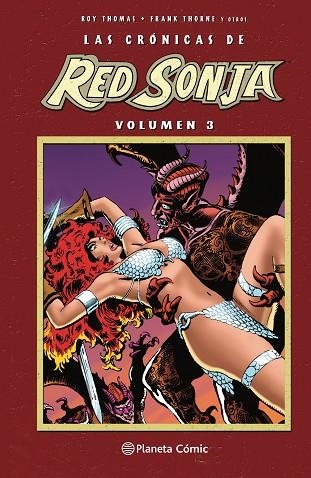 CRÓNICAS DE RED SONJA Nº 03/04 | 9788413410548 | THOMAS, ROY | Llibreria Drac - Llibreria d'Olot | Comprar llibres en català i castellà online