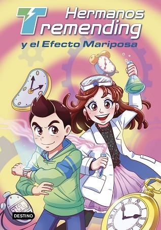 HERMANOS TREMENDING Y EL EFECTO MARIPOSA (HERMANOS TREMENDING 1) | 9788408249290 | TREMENDING GIRLS FACTORY | Llibreria Drac - Librería de Olot | Comprar libros en catalán y castellano online