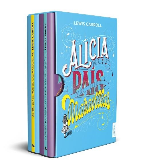 ALICIA EN EL PAÍS DE LAS MARAVILLAS (ESTUCHE ALICIA + ALICIA A TRAVES DEL ESPEJO) | 9788408249887 | CARROLL, LEWIS | Llibreria Drac - Librería de Olot | Comprar libros en catalán y castellano online