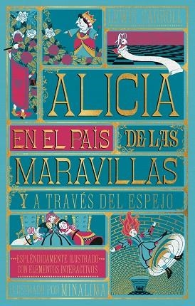 ALICIA EN EL PAÍS DE LAS MARAVILLAS (ED. ILUSTRADA MINALIMA) | 9788412386103 | CARROLL, LEWIS | Llibreria Drac - Librería de Olot | Comprar libros en catalán y castellano online