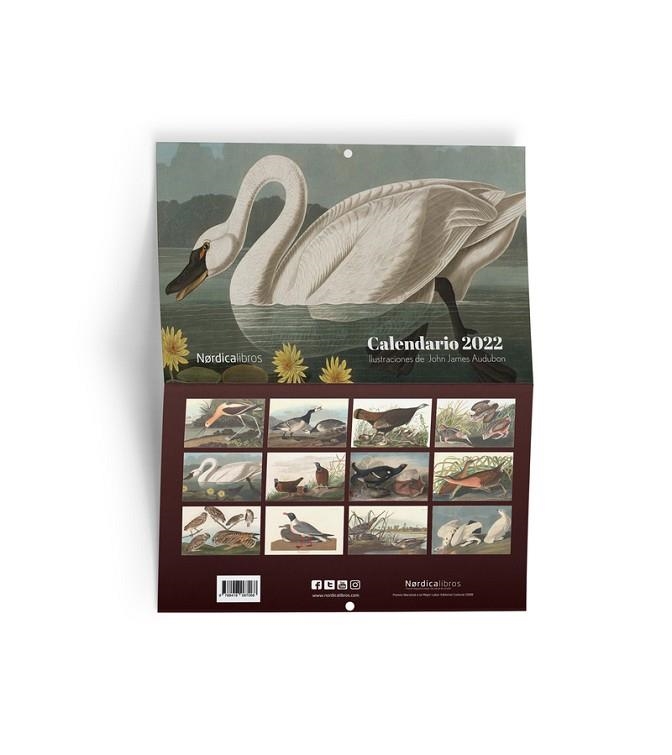 CALENDARIO AVES DE AMÉRICA 2022 | 9788418930317 | AUDUBON, JOHN JAMES | Llibreria Drac - Llibreria d'Olot | Comprar llibres en català i castellà online