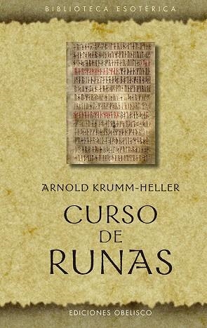 CURSO DE RUNAS | 9788491117698 | KRUMM-HELLER, ARNOLD | Llibreria Drac - Llibreria d'Olot | Comprar llibres en català i castellà online