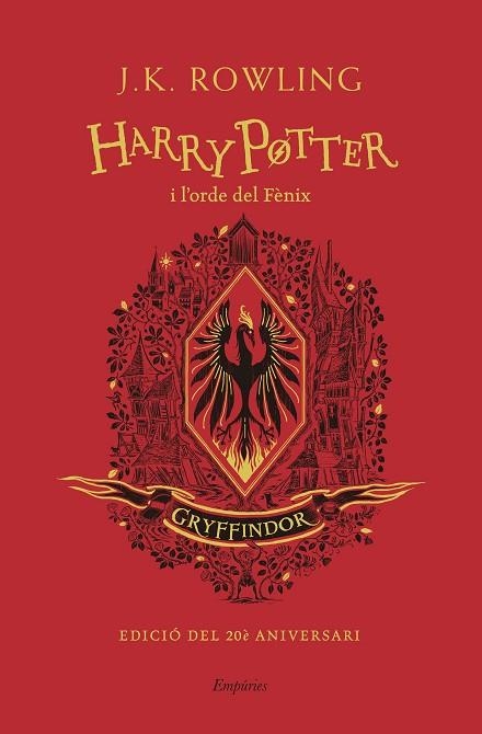 HARRY POTTER I L'ORDE DEL FÈNIX (GRYFFINDOR) | 9788418833137 | ROWLING, J.K. | Llibreria Drac - Llibreria d'Olot | Comprar llibres en català i castellà online