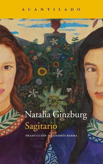 SAGITARIO | 9788418370618 | GINZBURG, NATALIA | Llibreria Drac - Llibreria d'Olot | Comprar llibres en català i castellà online