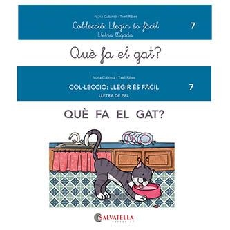 QUÈ FA EL GAT? (LLEGIR ES FACIL 7) | 9788418427473 | CUBINSÀ, NÚRIA | Llibreria Drac - Llibreria d'Olot | Comprar llibres en català i castellà online