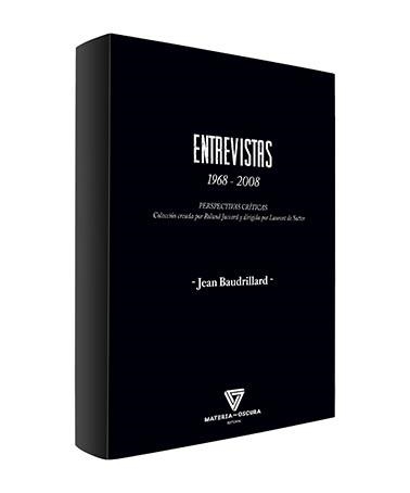 ENTREVISTAS 1968 - 2008 | 9788412377507 | BAUDRILLARD, JEAN | Llibreria Drac - Llibreria d'Olot | Comprar llibres en català i castellà online