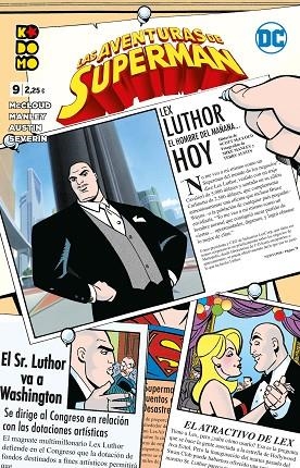 AVENTURAS DE SUPERMAN NÚM. 09, LAS | 9788419021687 | MCCLOUD, SCOTT | Llibreria Drac - Llibreria d'Olot | Comprar llibres en català i castellà online