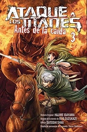 ATAQUE A LOS TITANES ANTES DE LA CAIDA 3 | 9788467919684 | ISAYAMA, HAJIME; SUZUKAZE, RYO; SHIKI, SATOSHI | Llibreria Drac - Llibreria d'Olot | Comprar llibres en català i castellà online