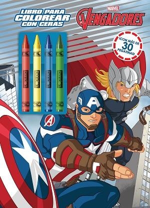 VENGADORES, LOS. LIBRO PARA COLOREAR CON CERAS | 9788418610004 | MARVEL | Llibreria Drac - Llibreria d'Olot | Comprar llibres en català i castellà online