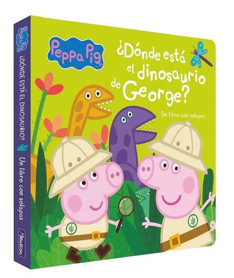 ¿DÓNDE ESTÁ EL DINOSAURIO DE GEORGE? (PEPPA PIG. PEQUEÑAS MANITAS) | 9788448859060 | HASBRO EONE | Llibreria Drac - Llibreria d'Olot | Comprar llibres en català i castellà online