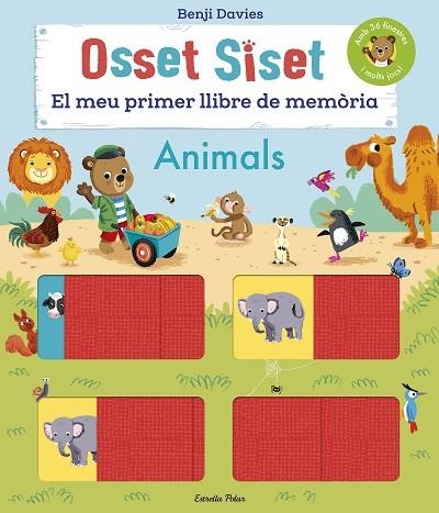 OSSET SISET. EL MEU PRIMER LLIBRE DE MEMÒRIA. ANIMALS | 9788413890906 | DAVIES, BENJI | Llibreria Drac - Llibreria d'Olot | Comprar llibres en català i castellà online