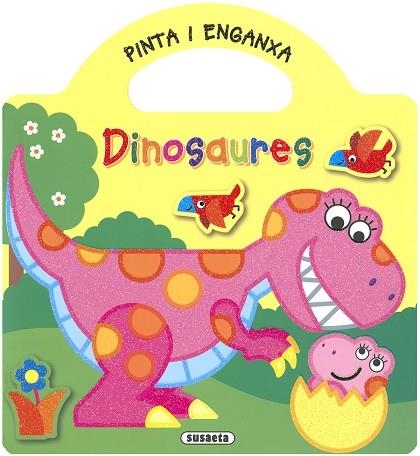 DINOSAURES PINTA I ENGANXA 4 | 9788467782073 | BUSQUETS, JORDI | Llibreria Drac - Librería de Olot | Comprar libros en catalán y castellano online