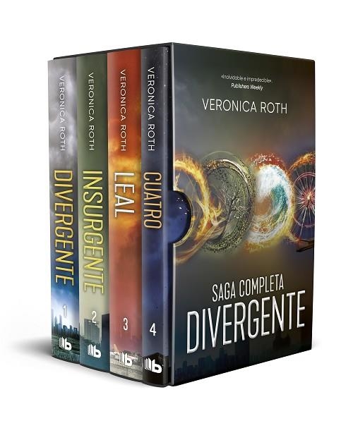 DIVERGENTE (ESTUCHE CON: DIVERGENTE | INSURGENTE | LEAL | CUATRO) | 9788413144986 | ROTH, VERONICA | Llibreria Drac - Llibreria d'Olot | Comprar llibres en català i castellà online