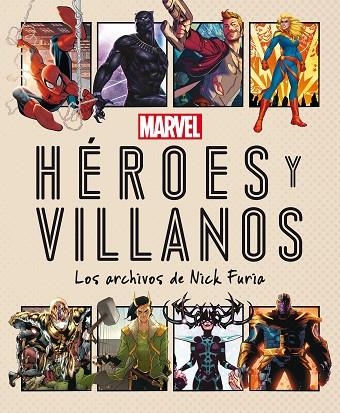 MARVEL. HÉROES Y VILLANOS | 9788418610103 | MARVEL | Llibreria Drac - Llibreria d'Olot | Comprar llibres en català i castellà online