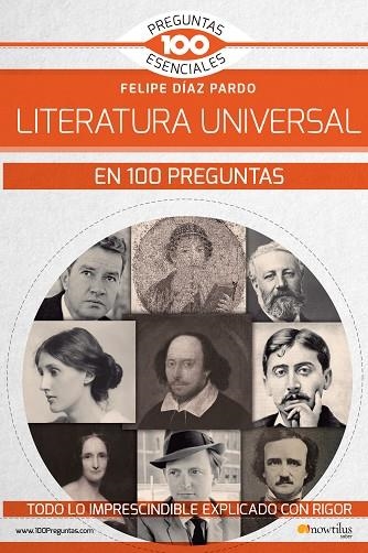 LITERATURA UNIVERSAL EN 100 PREGUNTAS, LA | 9788499679969 | DÍAZ PARDO, FELIPE | Llibreria Drac - Llibreria d'Olot | Comprar llibres en català i castellà online