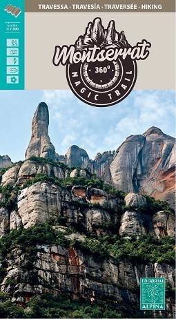 MONTSERRAT 360º MAGIC TRAIL. MAPA 1:7.500 ALPINA | 9788480909082 | AA.DD. | Llibreria Drac - Llibreria d'Olot | Comprar llibres en català i castellà online