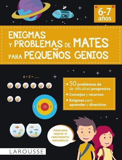 ENIGMAS Y PROBLEMAS DE MATES PARA PEQUEÑOS GENIOS (6-7 AÑOS) | 9788418882869 | URVOY, DELPHINE | Llibreria Drac - Llibreria d'Olot | Comprar llibres en català i castellà online