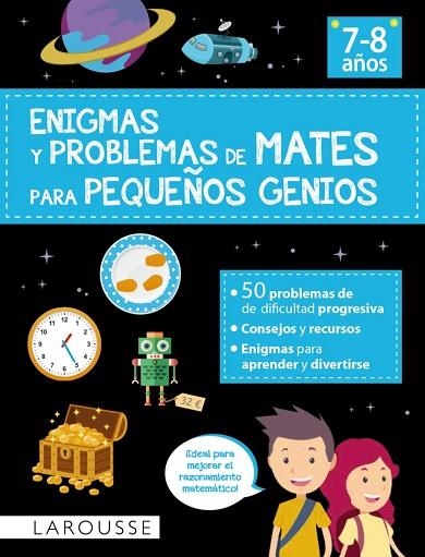 ENIGMAS Y PROBLEMAS DE MATES PARA PEQUEÑOS GENIOS (7-8 AÑOS) | 9788418882883 | URVOY, DELPHINE | Llibreria Drac - Llibreria d'Olot | Comprar llibres en català i castellà online