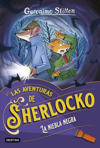 NIEBLA NEGRA, LA (LAS AVENTURAS DE SHERLOCKO 3) | 9788408250982 | STILTON, GERÓNIMO | Llibreria Drac - Llibreria d'Olot | Comprar llibres en català i castellà online