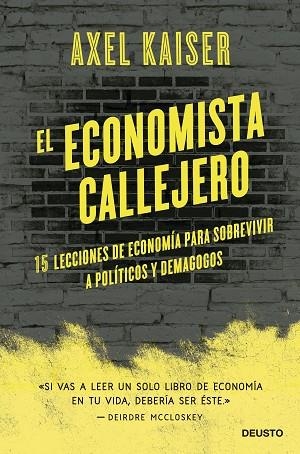 ECONOMISTA CALLEJERO, EL | 9788423433674 | KAISER BARENTS-VON HOHENHAGEN, AXEL | Llibreria Drac - Llibreria d'Olot | Comprar llibres en català i castellà online