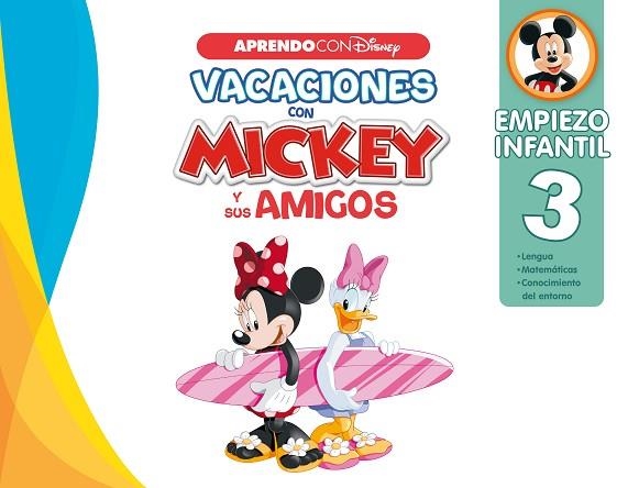 VACACIONES CON MICKEY Y SUS AMIGOS. EMPIEZO INFANTIL 3 | 9788418039553 | DISNEY | Llibreria Drac - Llibreria d'Olot | Comprar llibres en català i castellà online