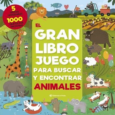 GRAN LIBRO JUEGO PARA BUSCAR Y ENCONTRAR ANIMALES, EL | 9788417210205 | ANIKEEVA, INNA | Llibreria Drac - Llibreria d'Olot | Comprar llibres en català i castellà online