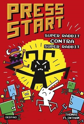 SUPER RABBIT CONTRA SUPER RABBIT (PRESS START 4) | 9788408253969 | FLINTHAM, THOMAS | Llibreria Drac - Llibreria d'Olot | Comprar llibres en català i castellà online