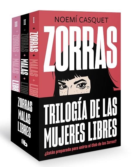 PACK TRILOGÍA ZORRAS (CONTIENE LOS TÍTULOS: ZORRAS | MALAS | LIBRES) | 9788413145556 | CASQUET, NOEMÍ | Llibreria Drac - Llibreria d'Olot | Comprar llibres en català i castellà online