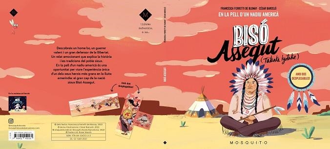 BISÓ ASSEGUT, EN LA PELL D'UN NADIU AMERICÀ | 9788412451535 | FERRETTI DE BLONAY, FRANCESCA | Llibreria Drac - Llibreria d'Olot | Comprar llibres en català i castellà online