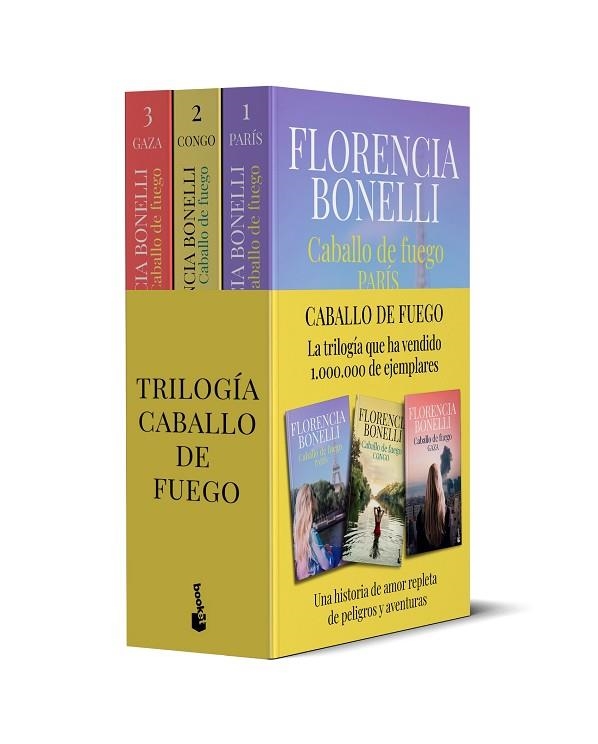 CABALLO DE FUEGO (PACK TRILOGIA) | 9788408261636 | BONELLI, FLORENCIA | Llibreria Drac - Librería de Olot | Comprar libros en catalán y castellano online