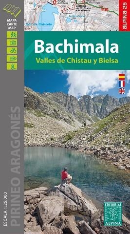 BACHIMALA VALLE DE CHISTAU Y BIELSA. MAPA ALPINA 1:25000 | 9788480909389 | AA.DD. | Llibreria Drac - Llibreria d'Olot | Comprar llibres en català i castellà online