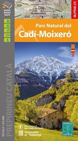 PARC NATURAL DEL CADI-MOIXERO. ALPINA 1:25.000 [CARPETA 2 MAPES] | 9788480909273 | AA.DD. | Llibreria Drac - Llibreria d'Olot | Comprar llibres en català i castellà online