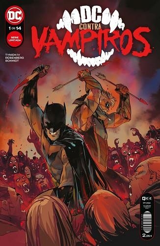 DC CONTRA VAMPIROS NÚM. 1 DE 14 | 9788419325044 | TYNION IV, JAMES/ROSENBERG, MATTHEW | Llibreria Drac - Llibreria d'Olot | Comprar llibres en català i castellà online