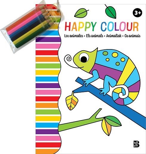 HAPPY COLOUR - LOS ANIMALES +3 | 9789403228945 | AA.DD. | Llibreria Drac - Llibreria d'Olot | Comprar llibres en català i castellà online