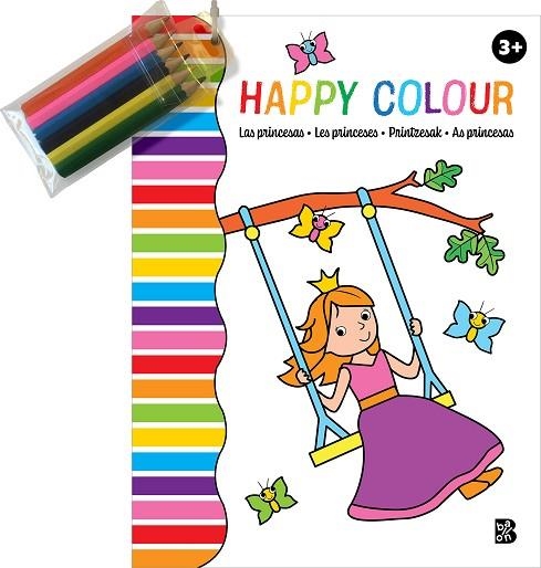 HAPPY COLOUR - LAS PRINCESAS +3 | 9789403228921 | AA.DD. | Llibreria Drac - Llibreria d'Olot | Comprar llibres en català i castellà online