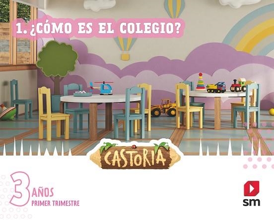 3 AÑOS CASTORIA 1T | 9788411201476 | JIMÉNEZ, Mª ESTRELLA/GIRÁLDEZ HAYES, ANDREA | Llibreria Drac - Llibreria d'Olot | Comprar llibres en català i castellà online