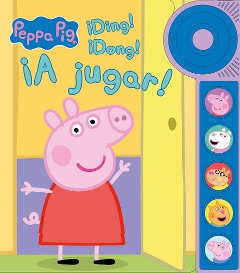 PEPPA PIG. ¡DING! ¡DONG! ¡A JUGAR! LIBRO DE SONIDOS | 9788448860929 | HASBRO EONE | Llibreria Drac - Llibreria d'Olot | Comprar llibres en català i castellà online