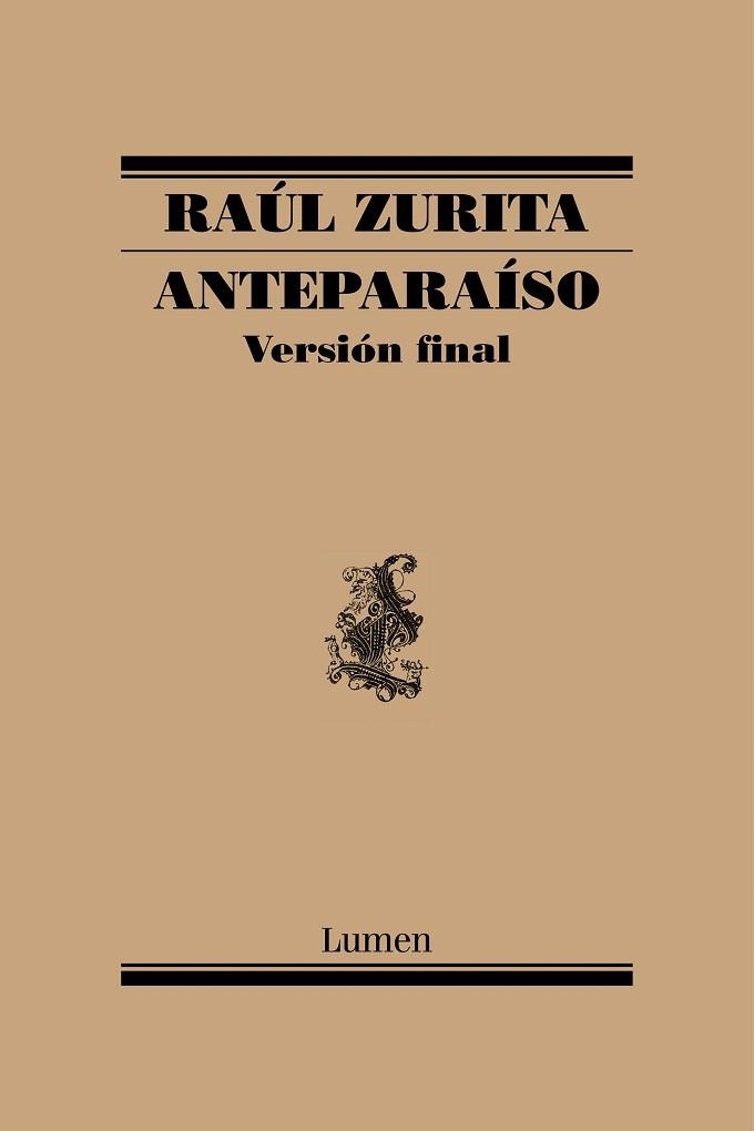 ANTEPARAÍSO | 9788426424129 | ZURITA, RAÚL | Llibreria Drac - Llibreria d'Olot | Comprar llibres en català i castellà online