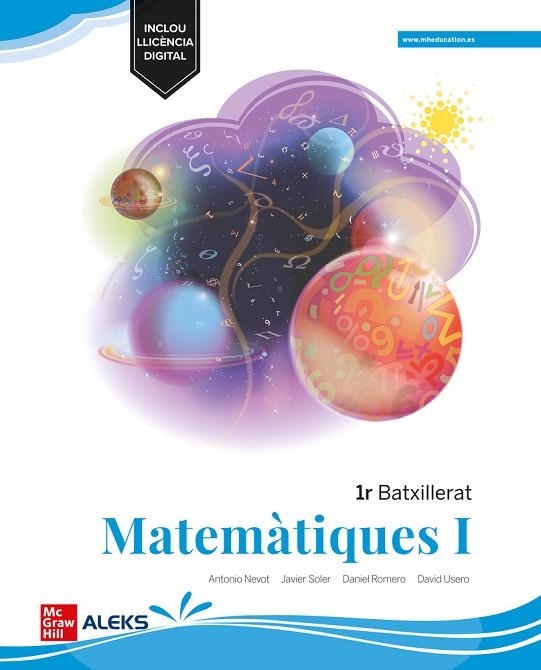 MATEMÀTIQUES 1R BATXILLERAT. MEDITERRÀNIA | 9788448634940 | NEVOT, A.; SOLE | Llibreria Drac - Llibreria d'Olot | Comprar llibres en català i castellà online