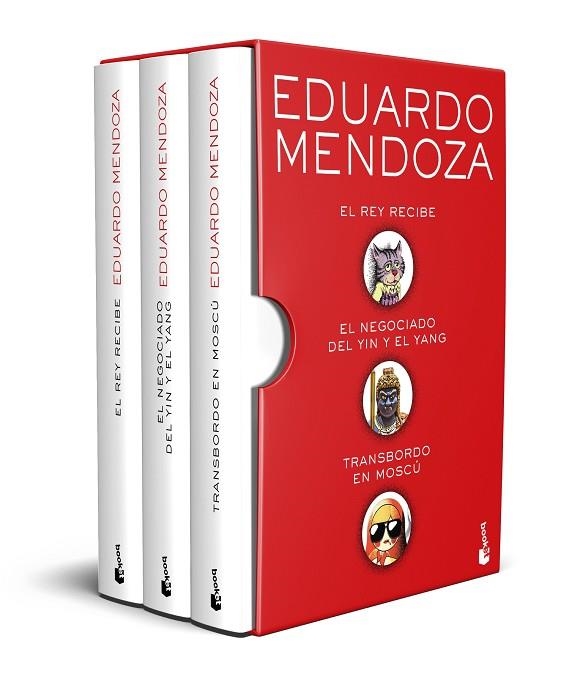 REY RECIBE, EL | EL NEGOCIADO DEL YIN Y EL YANG | TRANSBORDO EN MOSCU (PACK) | 9788432241291 | MENDOZA, EDUARDO | Llibreria Drac - Librería de Olot | Comprar libros en catalán y castellano online