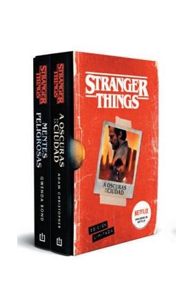 ESTUCHE STRANGER THINGS. CONTIENE A OSCURAS EN LA CIUDAD Y MENTES PELIGROSAS | 9788466364072 | CHRISTOPHER, ADAM | Llibreria Drac - Llibreria d'Olot | Comprar llibres en català i castellà online