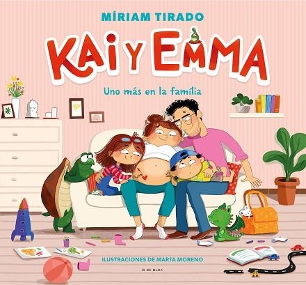 UNO MÁS EN LA FAMILIA (KAI Y EMMA 3) | 9788418688348 | TIRADO, MÍRIAM; MORENO, MARTA | Llibreria Drac - Llibreria d'Olot | Comprar llibres en català i castellà online