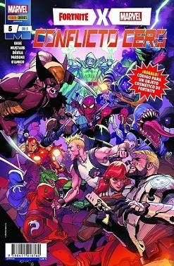 MARVEL/FORTNITE CONFLICTO CERO N.5 | 9788411018760 | AA.DD. | Llibreria Drac - Llibreria d'Olot | Comprar llibres en català i castellà online