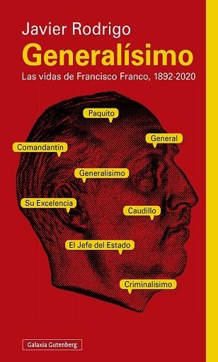 GENERALÍSIMO | 9788419075574 | RODRIGO, JAVIER | Llibreria Drac - Llibreria d'Olot | Comprar llibres en català i castellà online