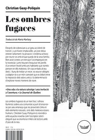 OMBRES FUGACES, LES  | 9788419332059 | GUAY-POLIQUIN, CHRISTIAN | Llibreria Drac - Llibreria d'Olot | Comprar llibres en català i castellà online