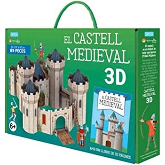 CASTELL MEDIEVAL (LLIBRE + PUZLE 89 PECES) | 9788418697333 | AA.DD. | Llibreria Drac - Llibreria d'Olot | Comprar llibres en català i castellà online