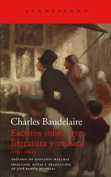 ESCRITOS SOBRE ARTE, LITERATURA Y MÚSICA | 9788419036155 | BAUDELAIRE, CHARLES | Llibreria Drac - Llibreria d'Olot | Comprar llibres en català i castellà online