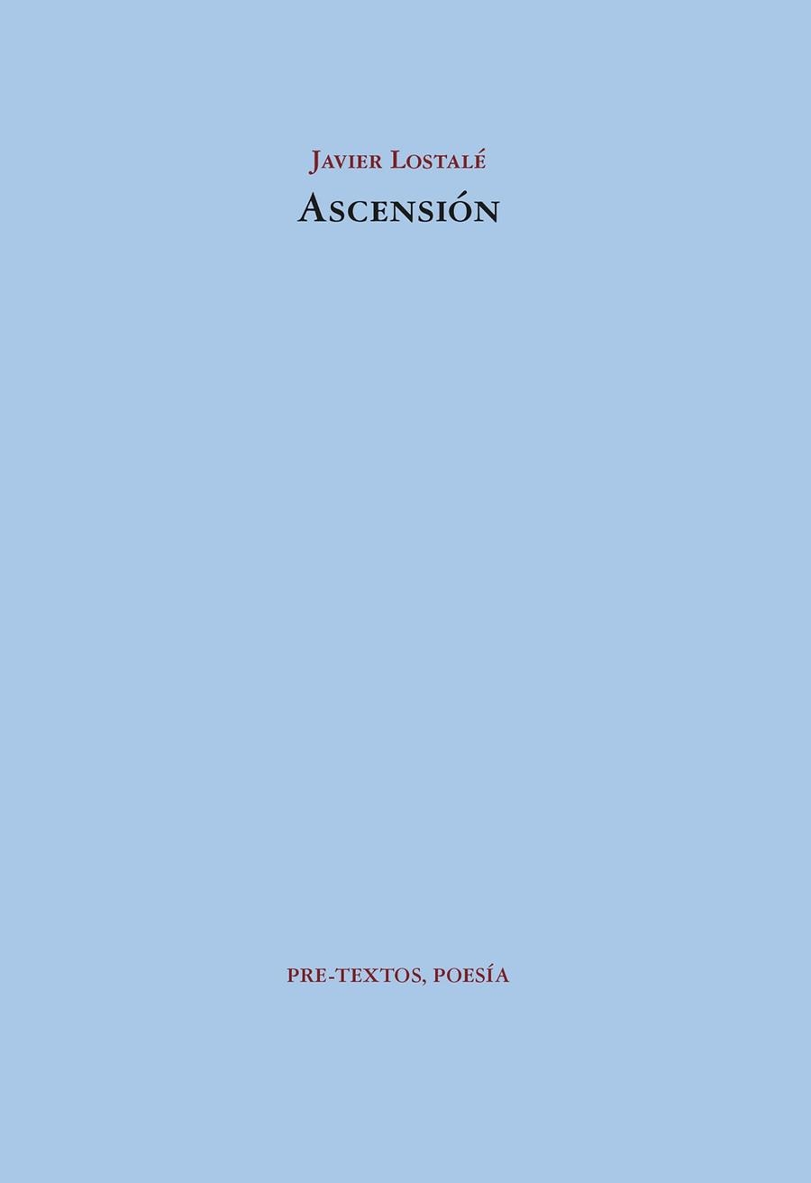 ASCENSIÓN | 9788418935923 | LOSTALÉ, JAVIER | Llibreria Drac - Llibreria d'Olot | Comprar llibres en català i castellà online