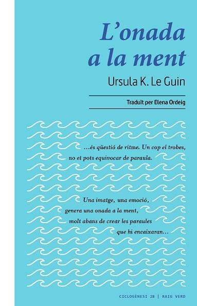 ONADA A LA MENT, L' | 9788419206862 | LE GUIN, URSULA K. | Llibreria Drac - Librería de Olot | Comprar libros en catalán y castellano online