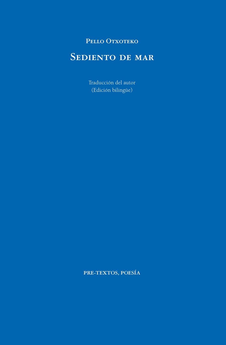 SEDIENTO DE MAR | 9788418935893 | OTXOTEKO, PELLO | Llibreria Drac - Llibreria d'Olot | Comprar llibres en català i castellà online